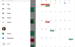6 (Google) Календарь ошибок, которые вы должны избегать
