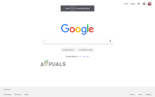 Как перейти в полноэкранный режим и выйти из него в Google Chrome —