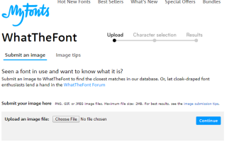 WhatTheFont и 4 альтернативы для поиска шрифтов из изображений