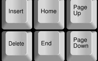 Найдите кнопки Домой и Конец на Mac