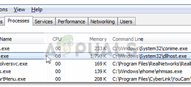 Исправлено: высокая загрузка ЦП и ОЗУ, вызванная dllhost.exe —
