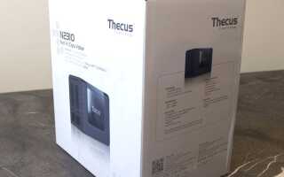 Обзор сетевого хранилища Thecus N2310 с 2 отсеками и раздача подарков