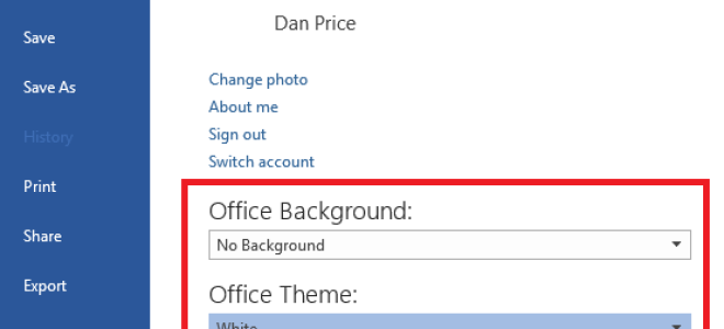 Как настроить Microsoft Office 2016 под свои нужды