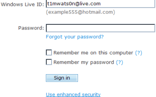 Как сделать вход в Hotmail более безопасным
