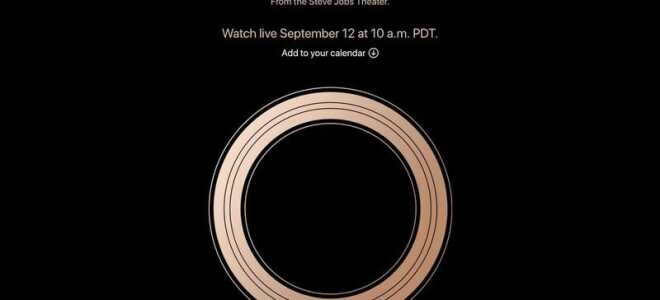 Как повторно смотреть яблоки 12 сентября 2018 года iPhone XS Launch Event