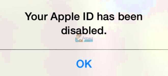 Как исправить ваш Apple ID был отключен —