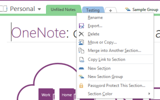 Лучшая организация OneNotes скрыта от глаз