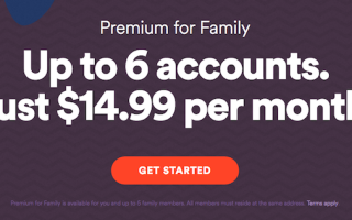 Как поделиться Spotify с 5 членами семьи всего за 15 $