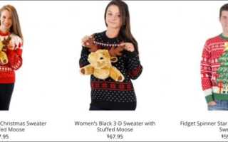 7 лучших онлайн-магазинов для уродливых рождественских свитеров