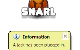 Как настроить уведомления Windows с помощью Snarl