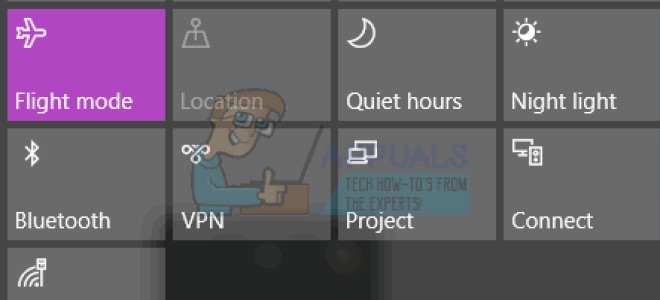 Исправлено: режим полета / полета не выключается при обновлении создателей Windows 10 —