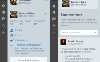 Команды Tweetdeck: как управлять или делиться учетной записью Twitter