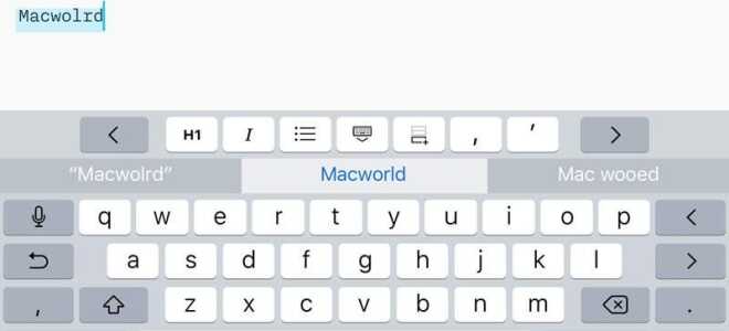 Как исправить ошибки автозамены и замены текста на iPhone, iPad и Mac