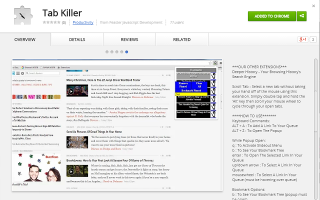 Tab Killer: расширение Chrome, чтобы облегчить ваш опыт просмотра