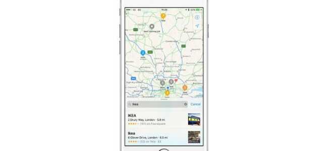 Как использовать Apple Maps на iPhone