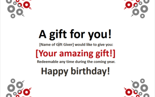 Получите бесплатный шаблон подарочного сертификата для Microsoft Office