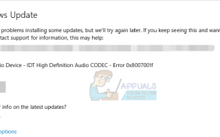 Как исправить проблемы IDT Audio Definition Audio в Windows 10 (0x8007001f) —