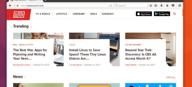 Почему Firefox Quantum должен быть вашим браузером по умолчанию для Linux
