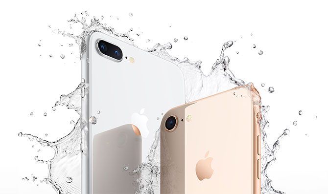 Apple анонсирует iPhone X и iPhone 8: все, что нужно знать, всплеск iphone 8 670x397