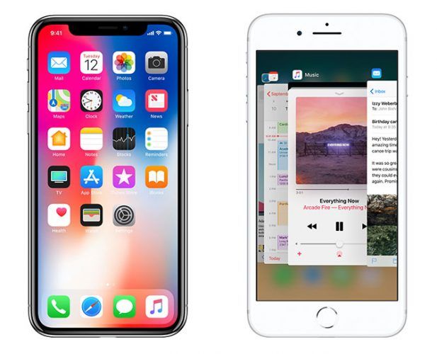 Apple анонсирует iPhone X и iPhone 8: все, что вам нужно знать, iphone x 8 по сравнению с 617x500