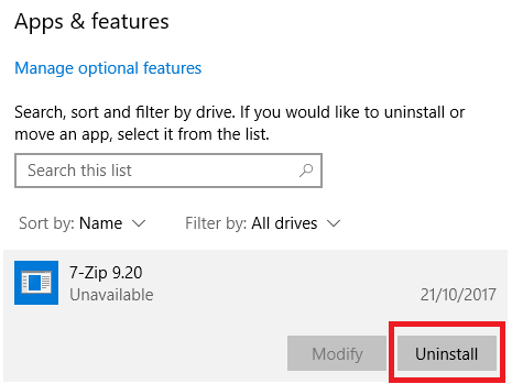 Удаление приложений и функций Windows 10 Удаление приложений и функций Windows 10