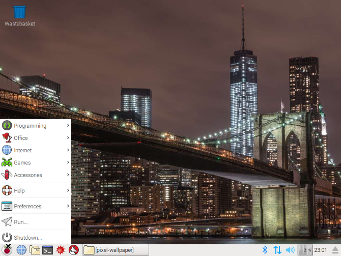 Raspbian Pixel Desktop снова