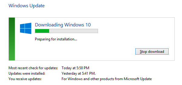 Загрузка Windows 10 Подготовка