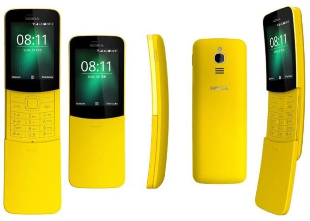 Телефон Nokia 8110 4G Banana