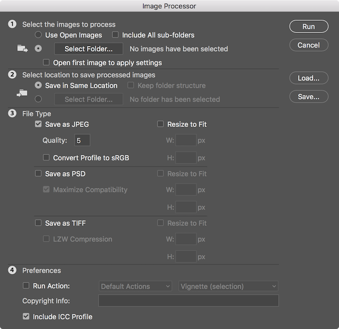 Photoshop-скрипты-Пакетное изменение размера-изображения