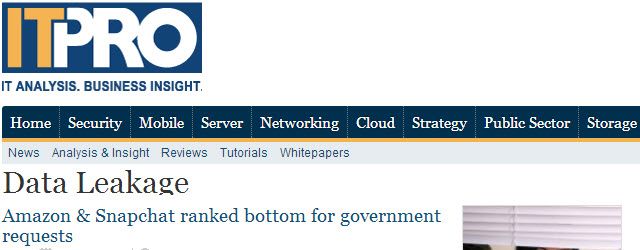 ITPro-данных утечки новости