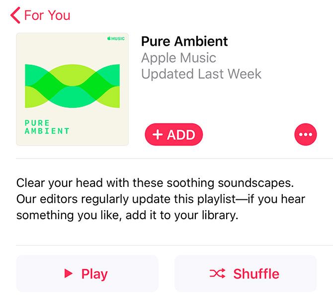 Добавить Apple Music Плейлист iOS