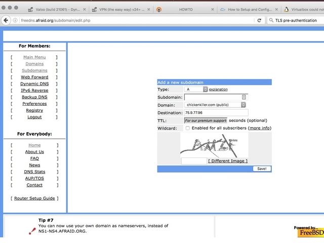 AfraidSubdomain
