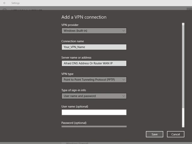 WindowsPPTP