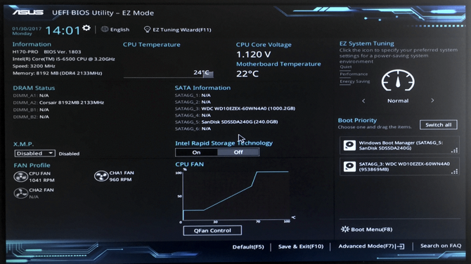 Как собрать свой собственный компьютер asus uefi bios