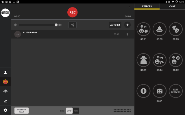 Android-приложение подкаст Spreaker Studio