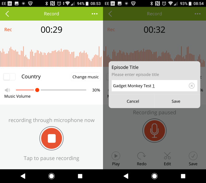 Подкаст Android-приложение подкастинг