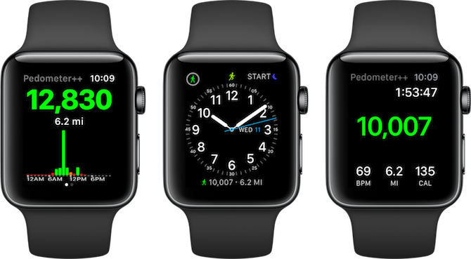 Apple Watch Fitness Apps Шагомер ++