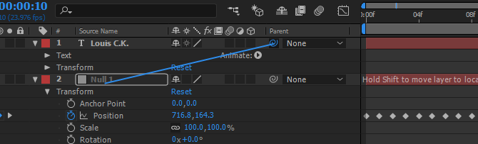 Как отследить текст в Adobe After Effects