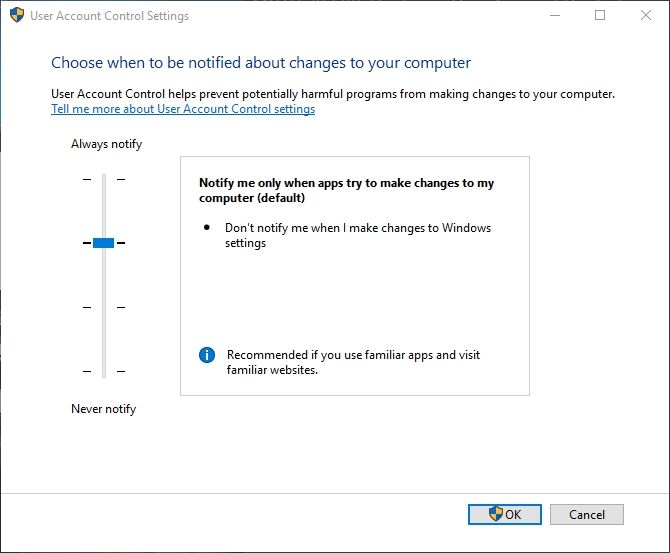 Windows 10 контроль учетных записей пользователей