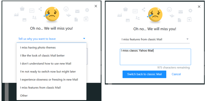 gmail vs Yahoo различия новой почты