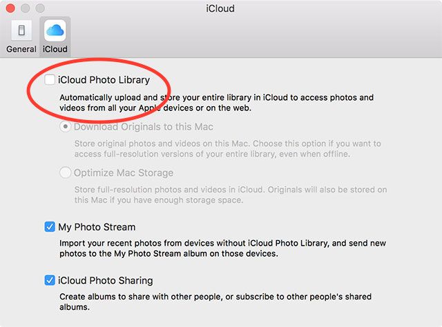 ICloud-фото-библиотека