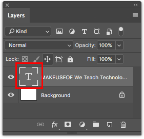Как добавлять и редактировать текст в Adobe Photoshop Панель слоев Photoshop
