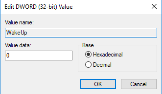 Windows 10 Regedit Dword