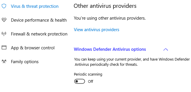 Windows 10 антивирус