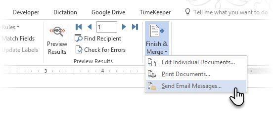 Как отправлять персонализированные массовые электронные письма в Outlook с объединением почты Microsoft Outlook Отправить сообщение электронной почты