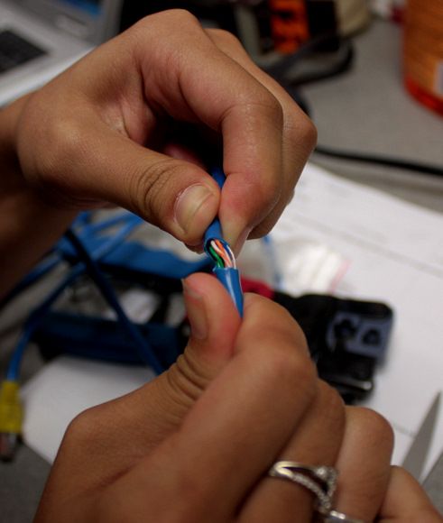 как сделать кабель Ethernet