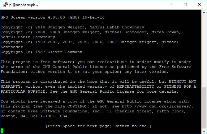 GNU Screen Terminal Введение Лицензирование