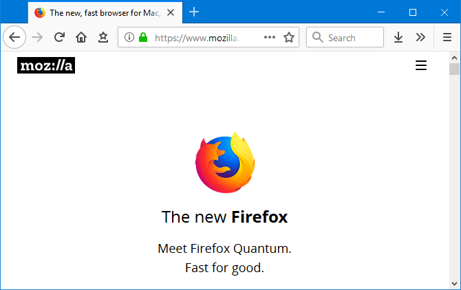 Скриншот Firefox