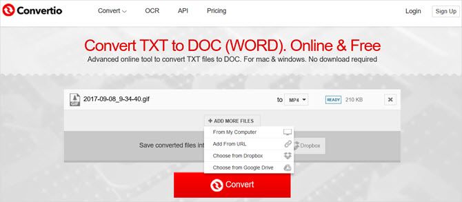 бесплатные онлайн инструменты для конвертации файлов