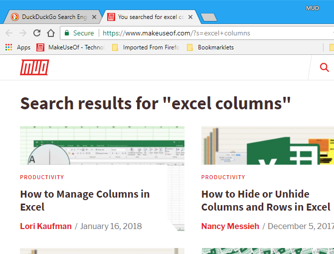 Нажмите Alt + Enter, чтобы открыть поиск в новой вкладке в Chrome